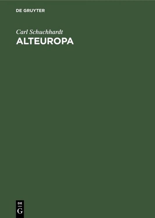 Produktbild: Alteuropa