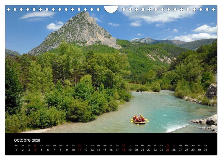 Produktbild: Paysages de Provence (Calendrier mural 2026 DIN A4 vertical), CALVENDO calendrier mensuel