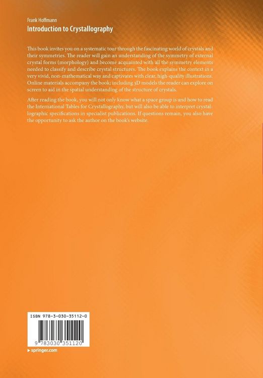 Produktbild: Introduction to Crystallography