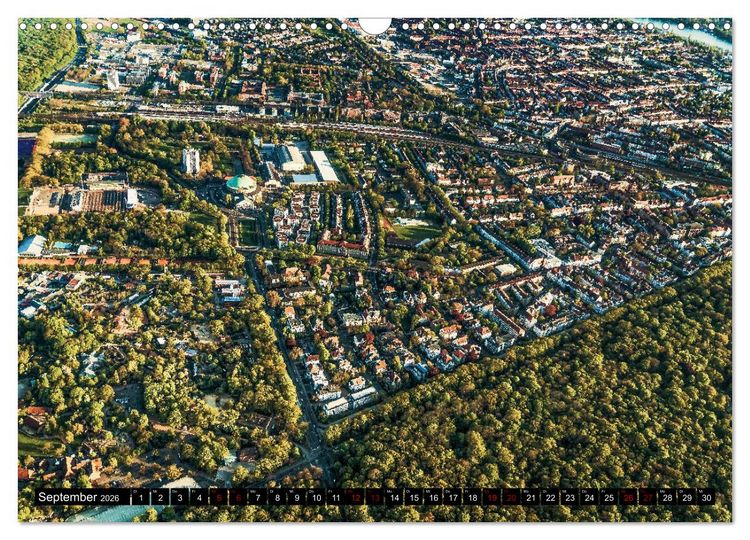 Produktbild: Hannover - Luftige Einblicke (Wandkalender 2026 DIN A3 quer), CALVENDO Monatskalender