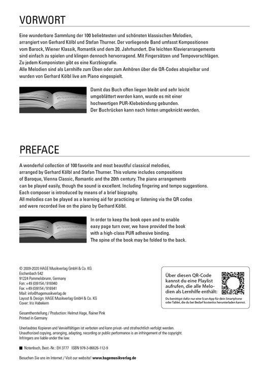 Produktbild: Piano Piano Classic leicht