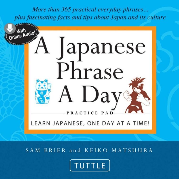Produktbild: Japanese Phrase A Day Practice Pad