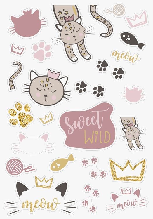 Produktbild: Brunnen Freundebuch Sweet Wild Cat
