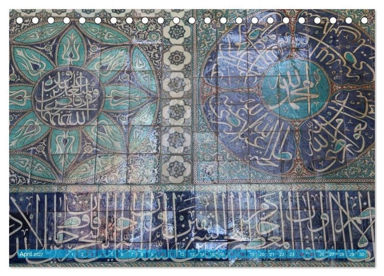 Produktbild: Moscheen in Istanbul. Rund um die Hagia Sophia (Tischkalender 2027 DIN A5 quer), CALVENDO Monatskalender