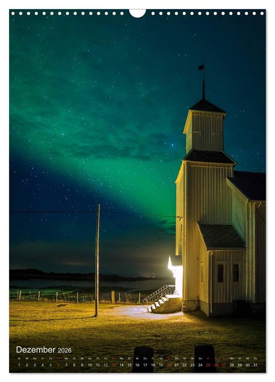 Produktbild: Mystische Lofoten (Wandkalender 2026 DIN A3 hoch), CALVENDO Monatskalender
