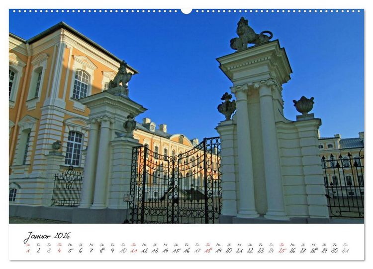 Produktbild: Litauen und Lettland (hochwertiger Premium Wandkalender 2026 DIN A2 quer), Kunstdruck in Hochglanz