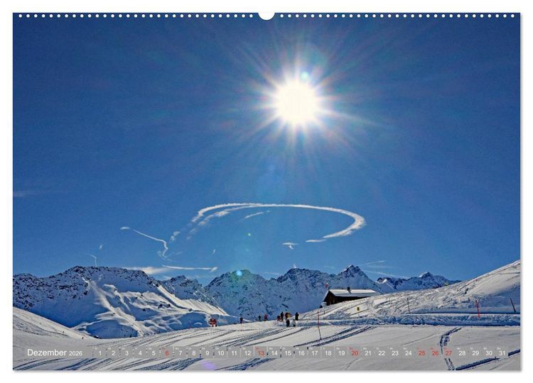Produktbild: AROSA im Winter (hochwertiger Premium Wandkalender 2026 DIN A2 quer), Kunstdruck in Hochglanz
