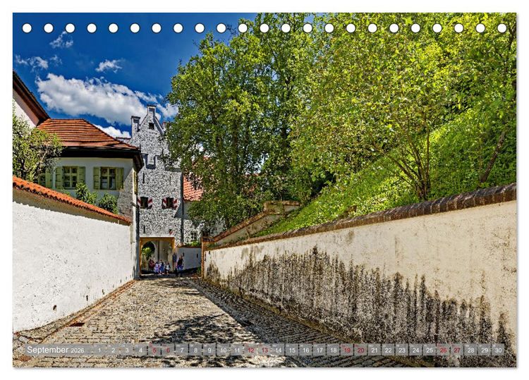 Produktbild: Freising - 1300 Jahre Korbinian (Tischkalender 2026 DIN A5 quer), CALVENDO Monatskalender