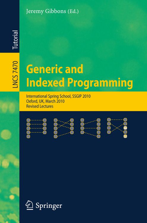 Produktbild: Generic and Indexed Programming