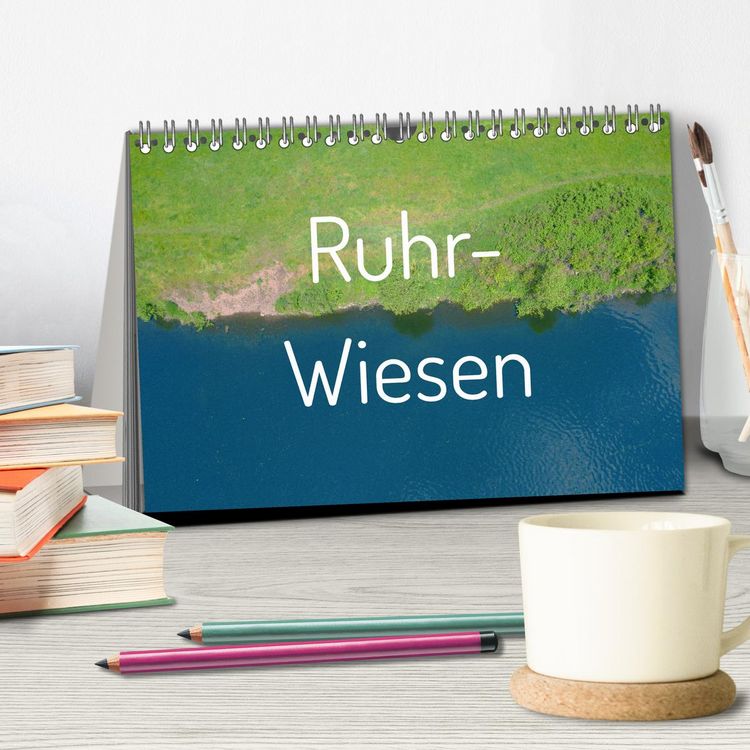 Produktbild: Ruhr-Wiesen (Tischkalender 2026 DIN A5 quer), CALVENDO Monatskalender