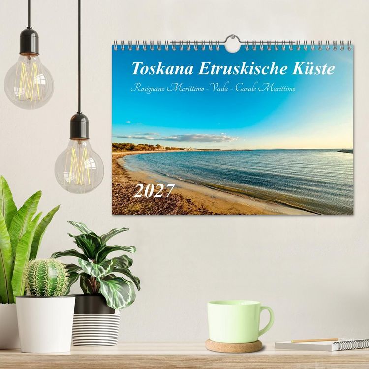 Produktbild: Toskana - Etruskische K&uuml;ste (Wandkalender 2027 DIN A4 quer), CALVENDO Monatskalender