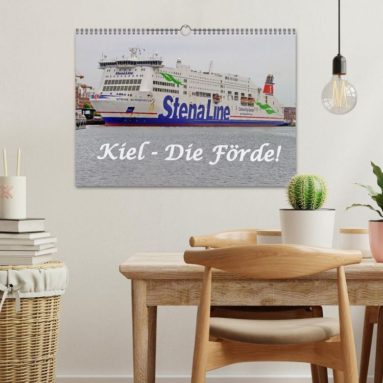 Produktbild: Kiel - Die F&ouml;rde! (Wandkalender 2026 DIN A3 quer), CALVENDO Monatskalender
