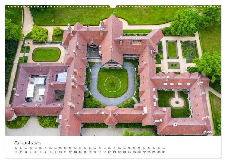 Produktbild: Potsdam - UNESCO Weltkulturerbe und Stadt der Schl&ouml;sser und G&auml;rten (Wandkalender 2026 DIN A2 quer), CALVENDO Monatskalender