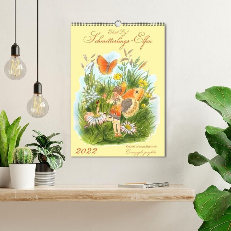 Produktbild: Schmetterlings-Elfen (Wandkalender 2026 DIN A3 hoch), CALVENDO Monatskalender