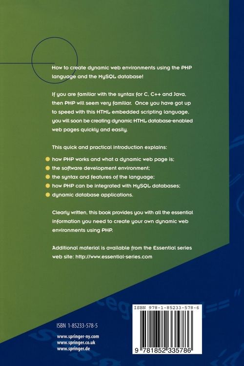 Produktbild: Essential PHP fast