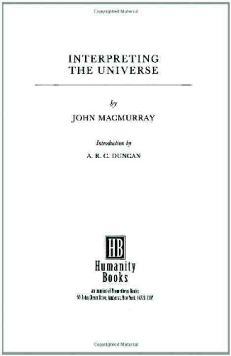 Produktbild: Interpreting the Universe
