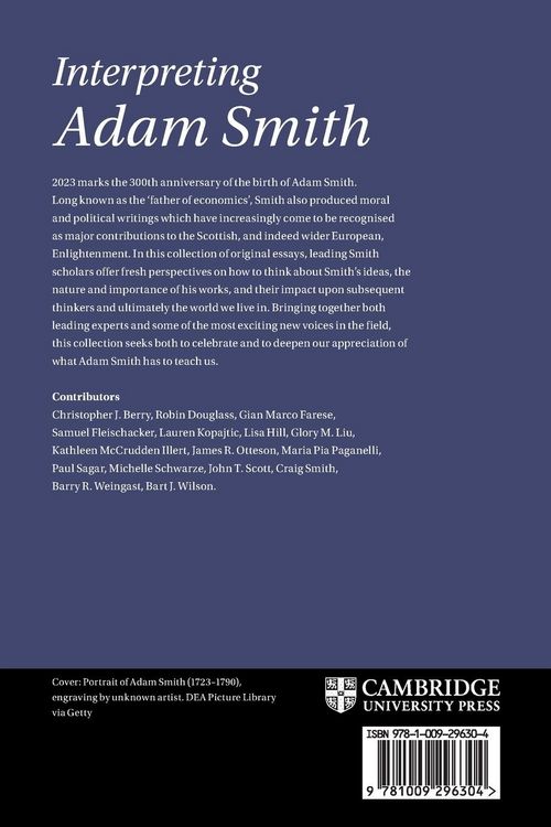 Produktbild: Interpreting Adam Smith