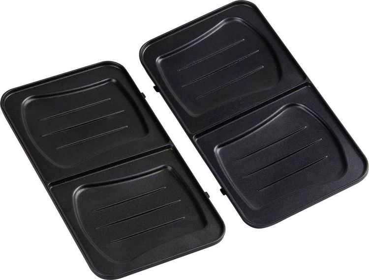 Produktbild: DOMO DO9136C Sandwich-Toaster Grillfunktion Silber, Schwarz