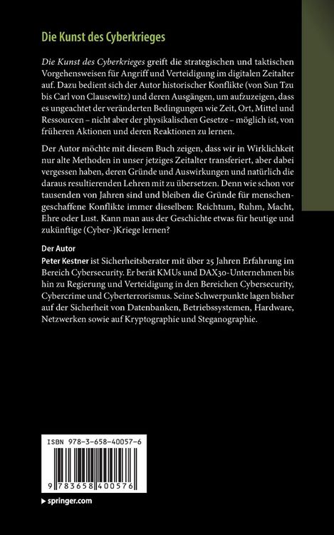 Produktbild: Die Kunst des Cyberkrieges
