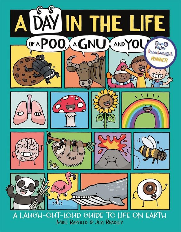 Produktbild: A Day in the Life of a Poo, a Gnu and You (Winner of the Blue Peter Book Award 2021)
