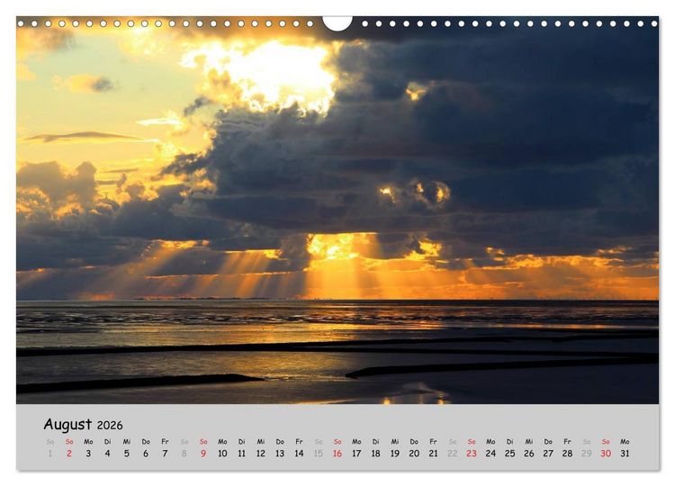 Produktbild: Sehnsucht Natur (Wandkalender 2026 DIN A3 quer), CALVENDO Monatskalender