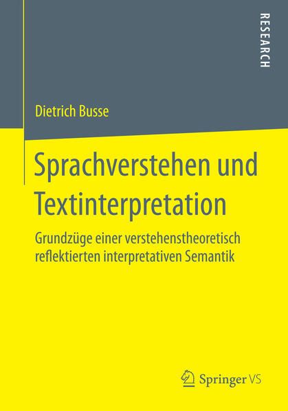 Produktbild: Sprachverstehen und Textinterpretation