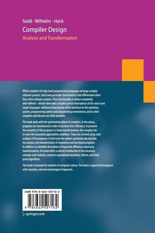 Produktbild: Compiler Design