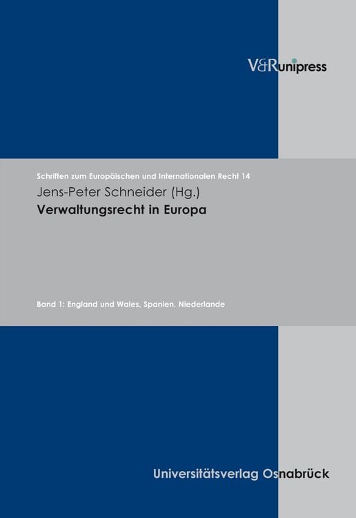 Produktbild: Verwaltungsrecht in Europa
