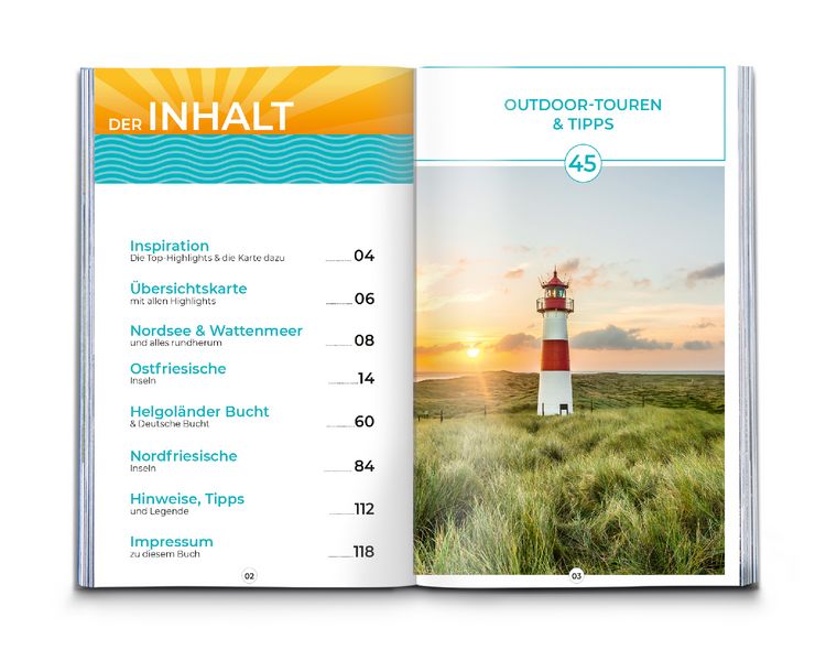 Produktbild: KOMPASS Inspiration Nordsee - Wattenmeer