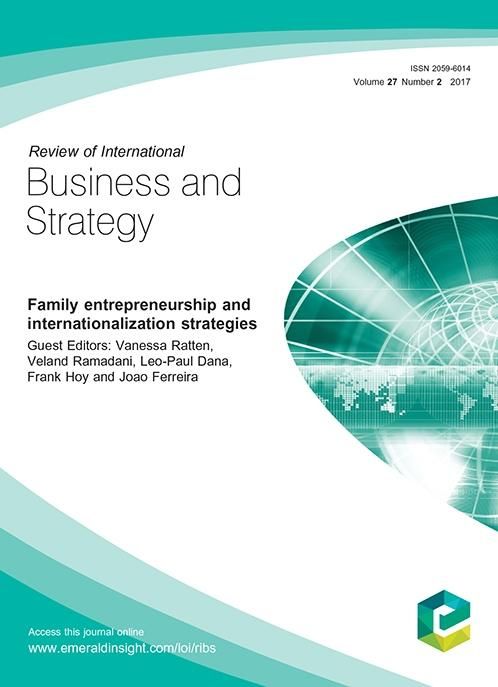 Produktbild: Family entrepreneurship and internationalization strategies