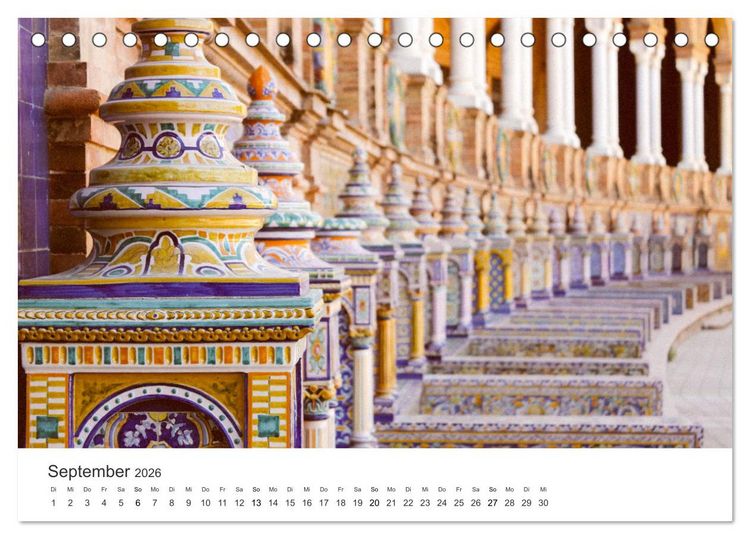 Produktbild: Spanien - ein Land zum Verlieben. (Tischkalender 2026 DIN A5 quer), CALVENDO Monatskalender