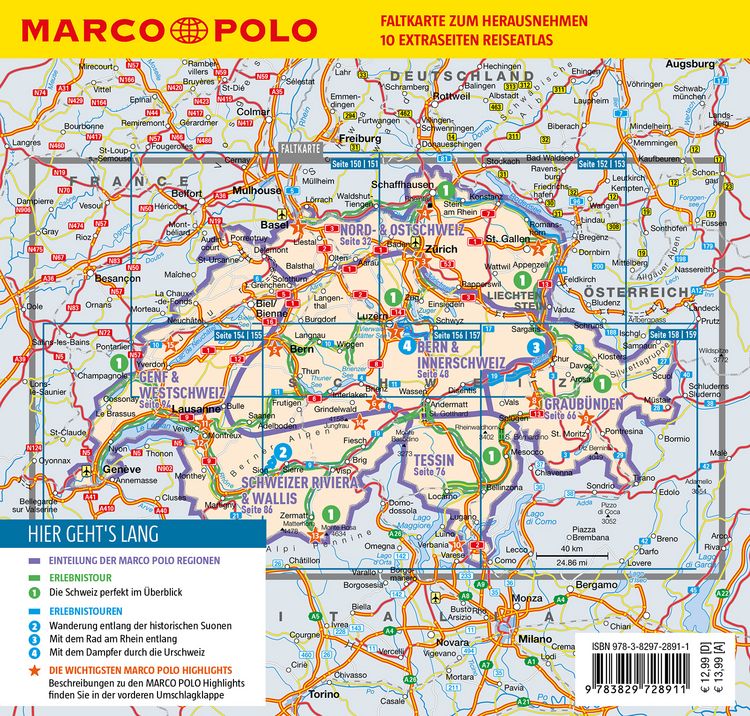 Produktbild: MARCO POLO Reisef&uuml;hrer Schweiz