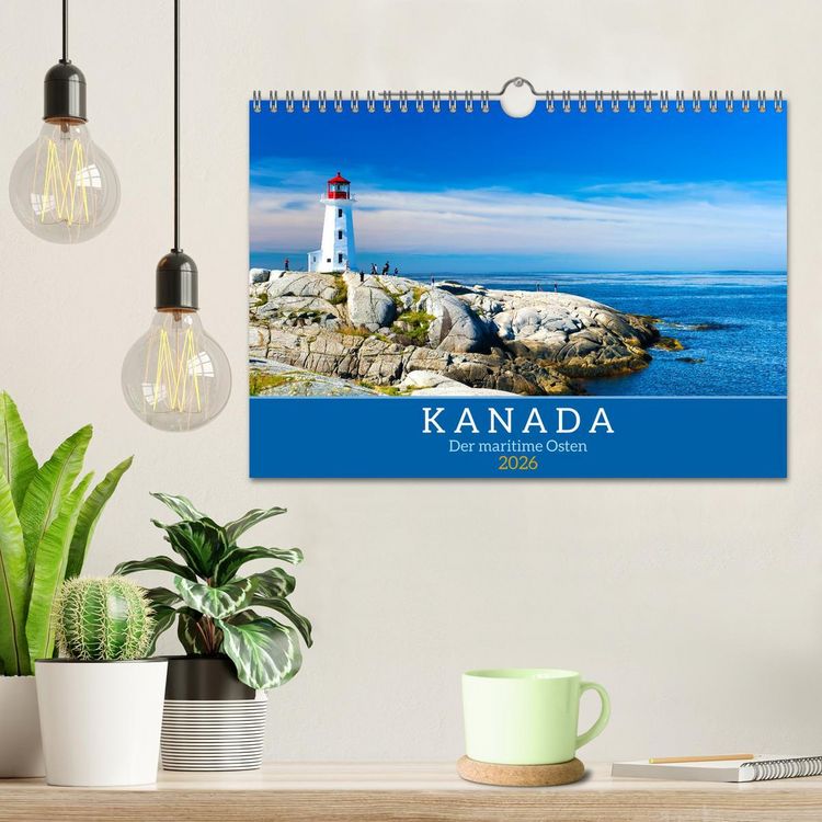 Produktbild: KANADA - Der maritime Osten (Wandkalender 2026 DIN A4 quer), CALVENDO Monatskalender