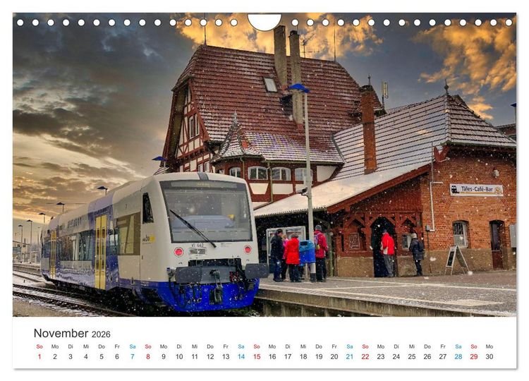 Produktbild: Rund um N&uuml;rtingen (Wandkalender 2026 DIN A4 quer), CALVENDO Monatskalender