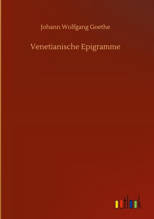 Produktbild: Venetianische Epigramme