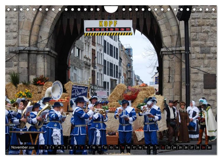 Produktbild: K&ouml;lner Karneval - das ganze Jahr! (Wandkalender 2026 DIN A4 quer), CALVENDO Monatskalender