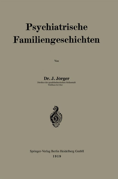 Produktbild: Psychiatrische Familiengeschichten