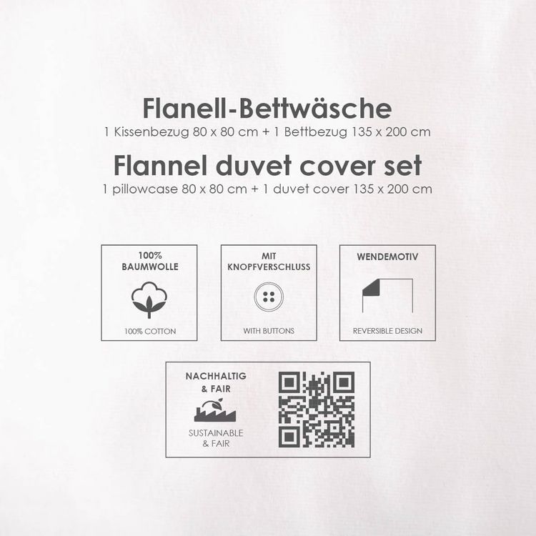 Produktbild: Herding 4632649050 - Paw Patrol, Adventure Bay Heroes, Bettw&auml;sche-Set, Baumwolle/Flanell, 80 x 80 cm, 135 x 200 cm