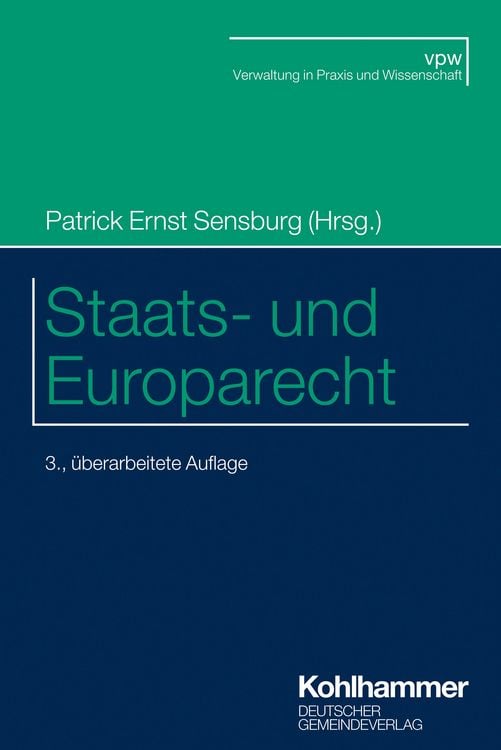 Produktbild: Staats- und Europarecht