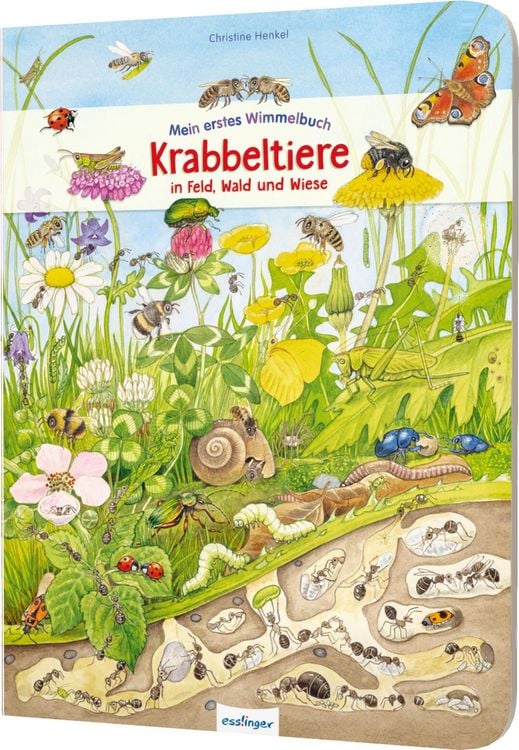 Produktbild: Mein erstes Wimmelbuch: Krabbeltiere in Feld, Wald und Wiese