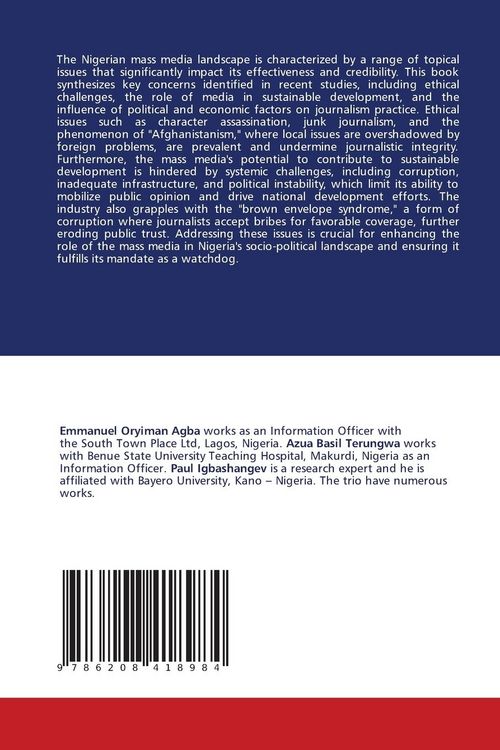 Produktbild: Topical Issues in Nigerian Mass Media