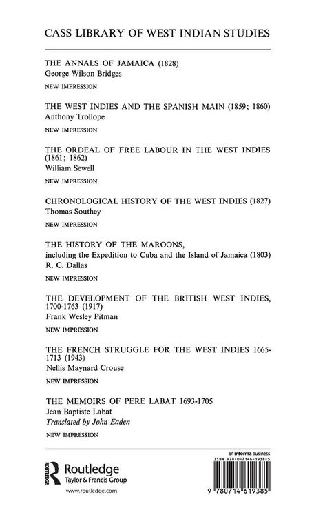 Produktbild: The History of Jamaica