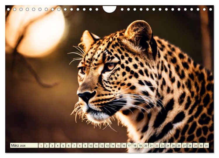 Produktbild: Gefleckte J&auml;ger (Wandkalender 2026 DIN A4 quer), CALVENDO Monatskalender