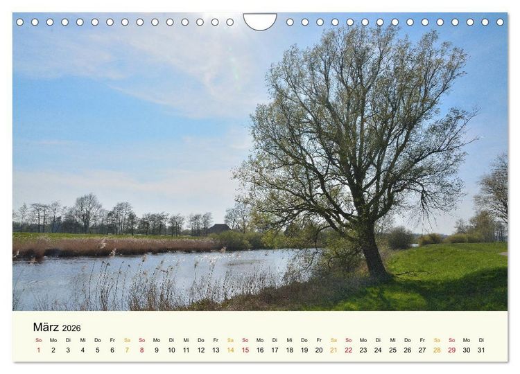 Produktbild: Bremen-Blockland (Wandkalender 2026 DIN A4 quer), CALVENDO Monatskalender