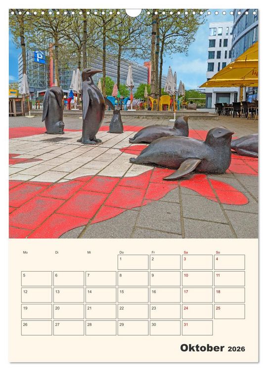 Produktbild: Chemnitz Kulturhauptstadt Terminplaner (Wandkalender 2026 DIN A3 hoch), CALVENDO Monatskalender