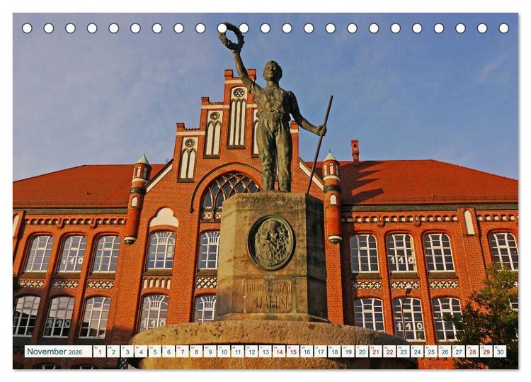 Produktbild: Wittenberge an der Elbe (Tischkalender 2026 DIN A5 quer), CALVENDO Monatskalender