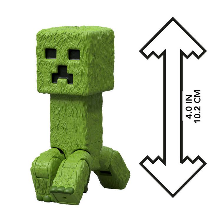 Produktbild: Minecraft Creeper Actionfigur und Zubeh&ouml;r, 10 cm gro&szlig;es Spielset, inspiriert von Ein Minecraft Film&ldquo;