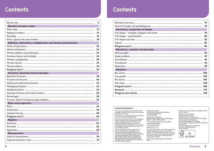 Produktbild: Year 6 Maths KS2 SATs Targeted Practice Workbook