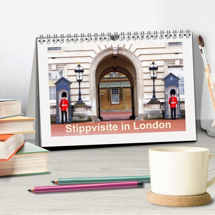 Produktbild: Stippvisite in London (Tischkalender 2026 DIN A5 quer), CALVENDO Monatskalender