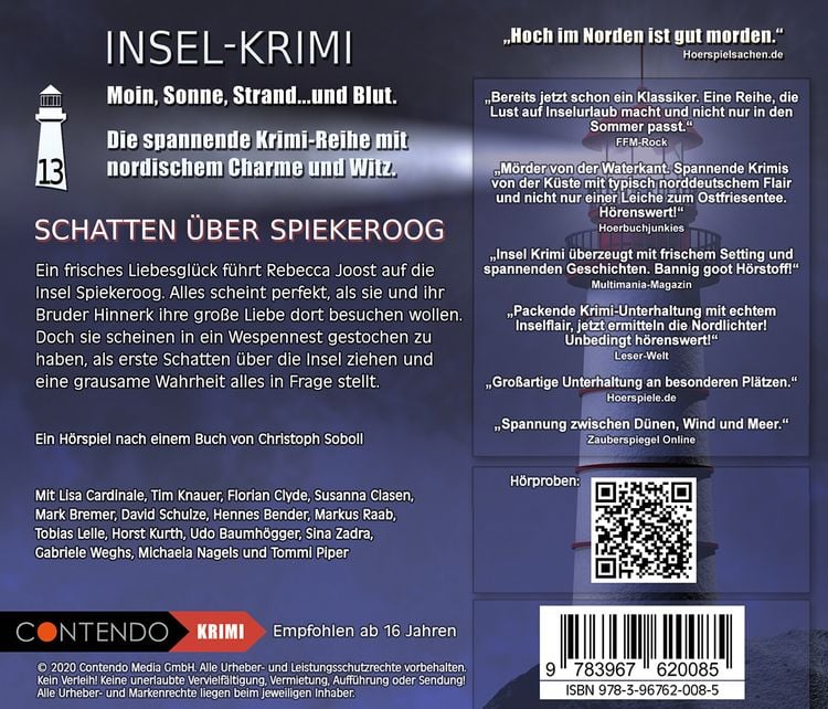 Insel-Krimi 13: Schatten über Spiekeroog